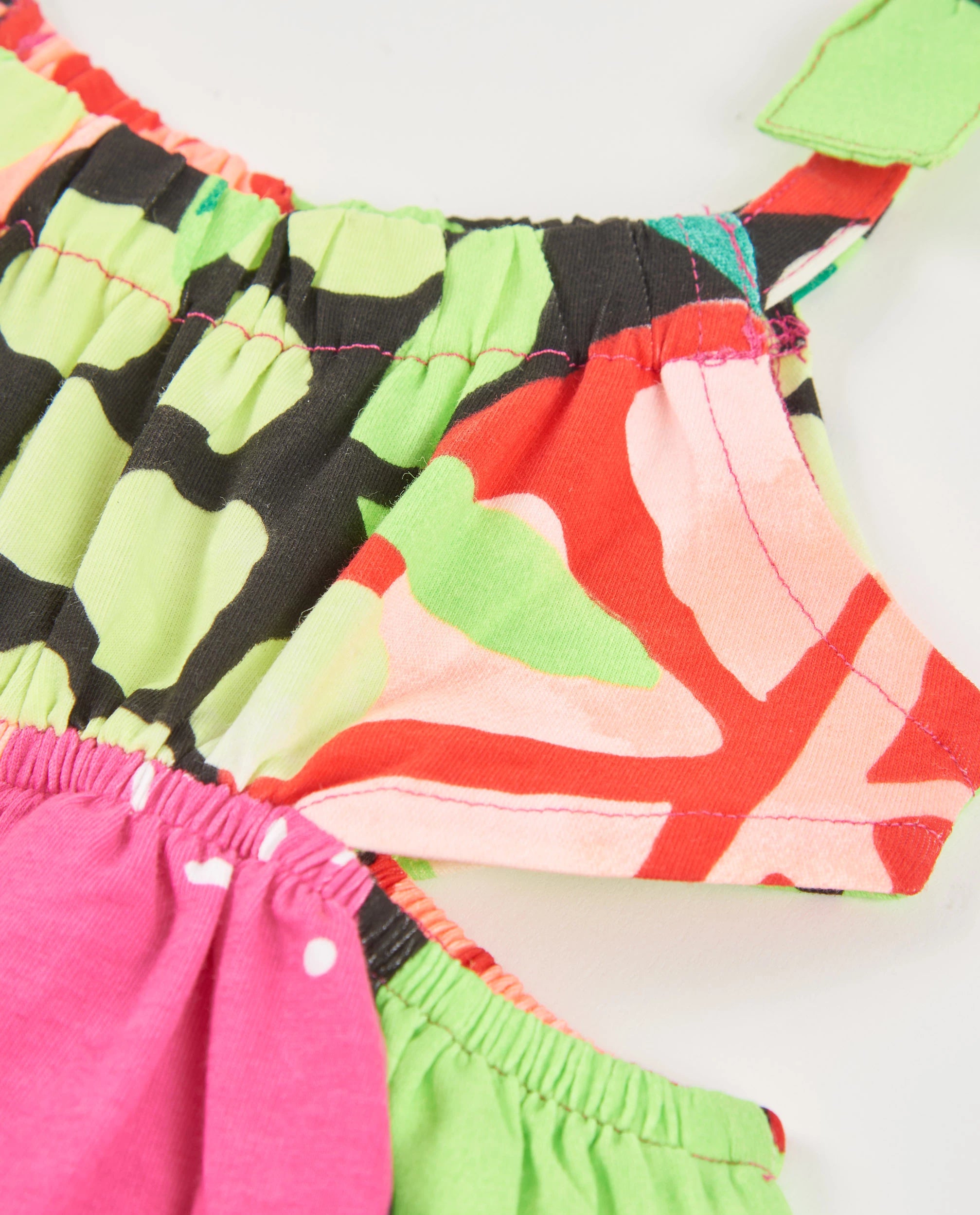 Fruit Cut-Out Dress