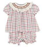 Tattersall Smock Girl Set