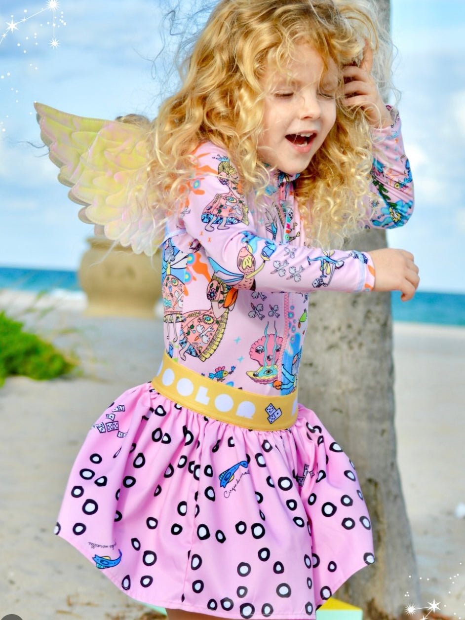 Pink Bubbles Skirt