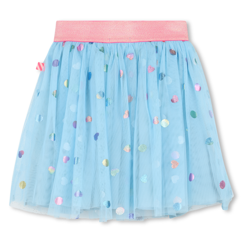 Blue tulle Skirt set