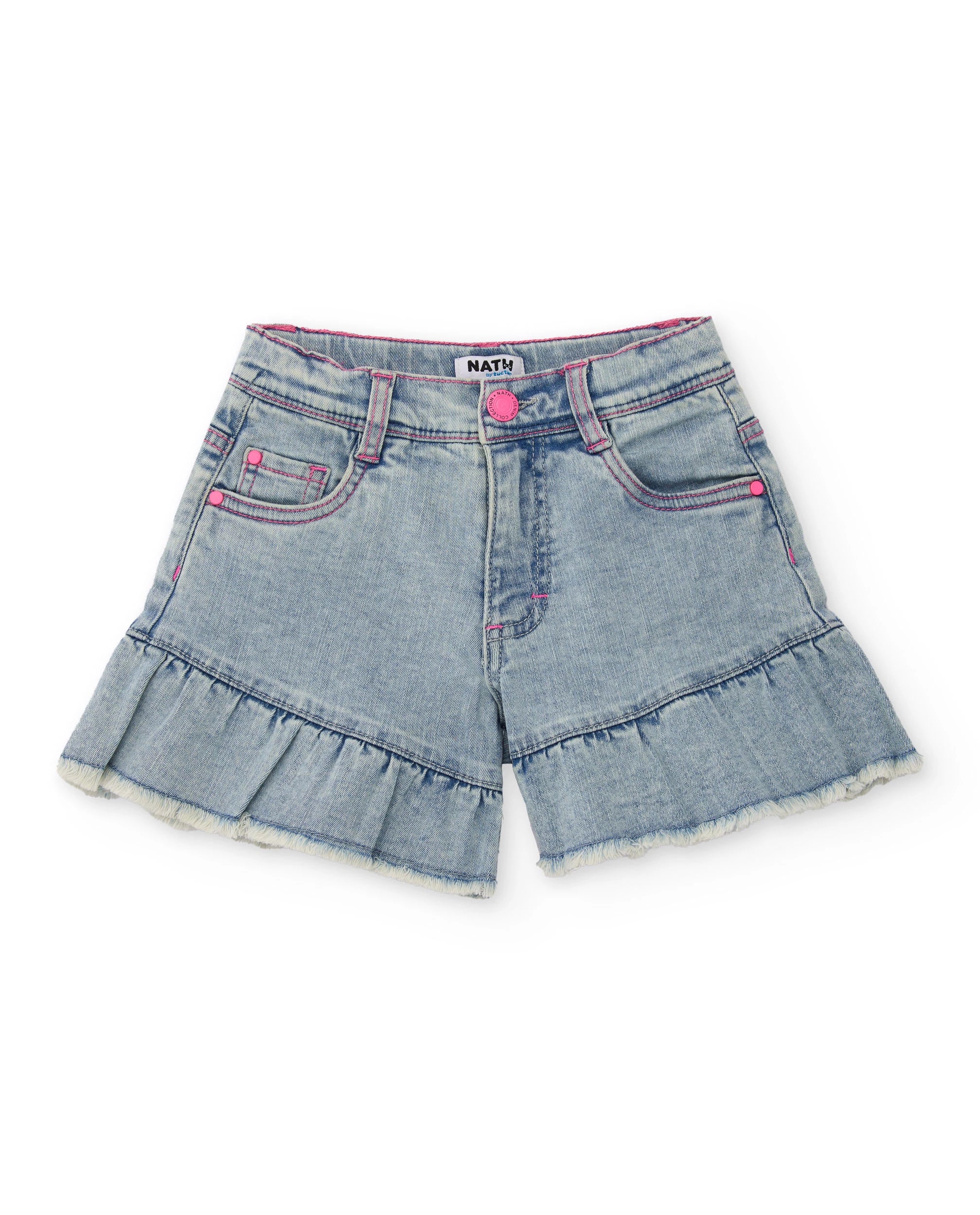 Pointed Top & Shorts