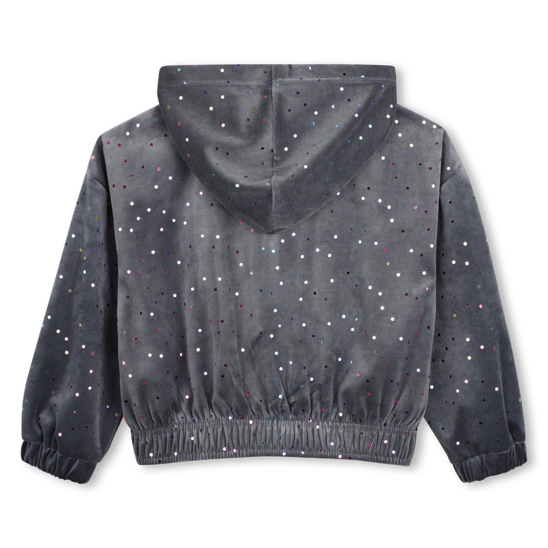 Grey Zip Up Hooded Travel Set