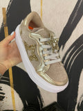 Gold sneaker