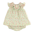 Petal Float Apple Dress