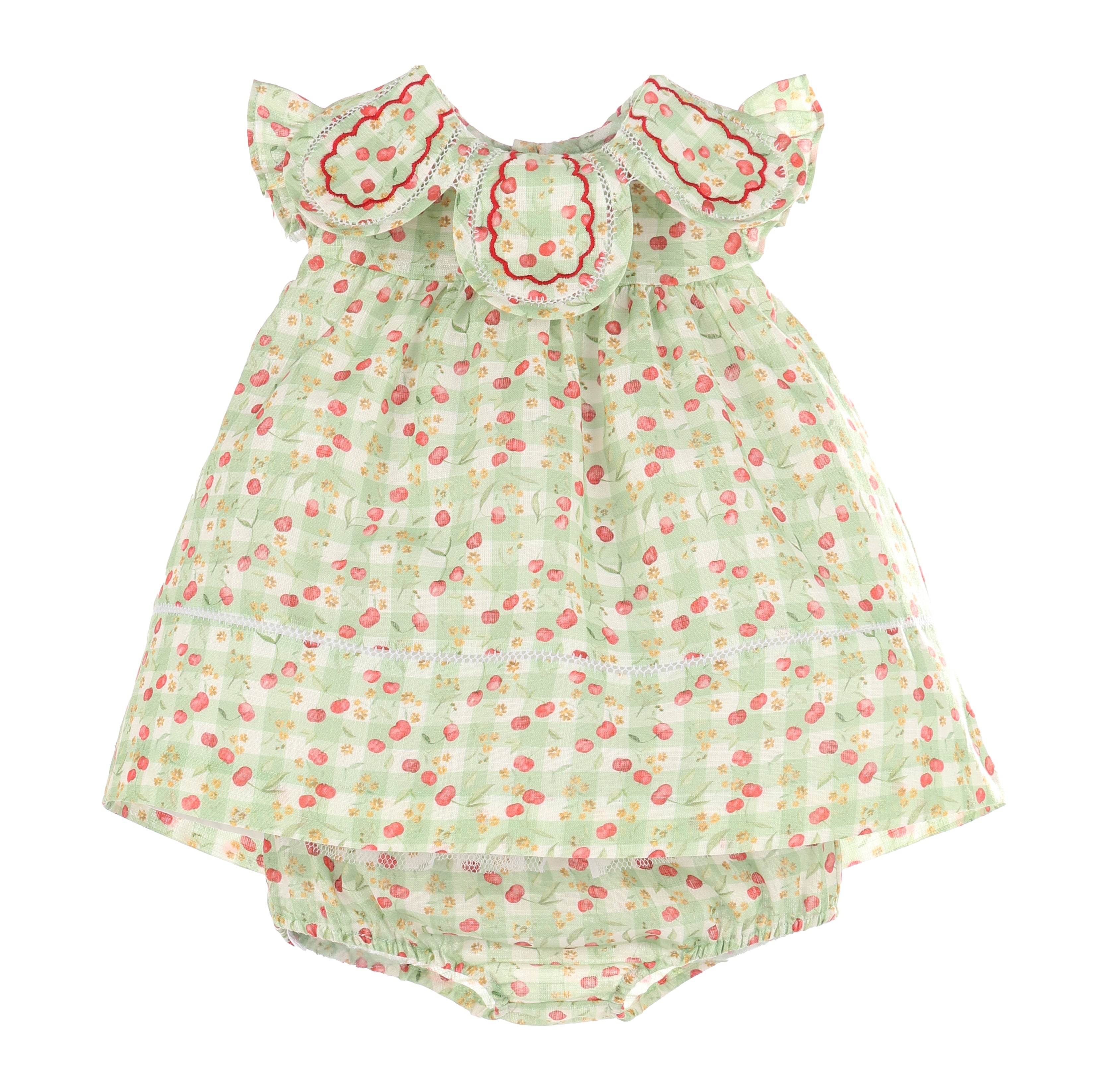 Petal Float Apple Dress
