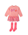 Soft Pink Flower Dress