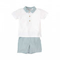Teal Vichy Gingham
