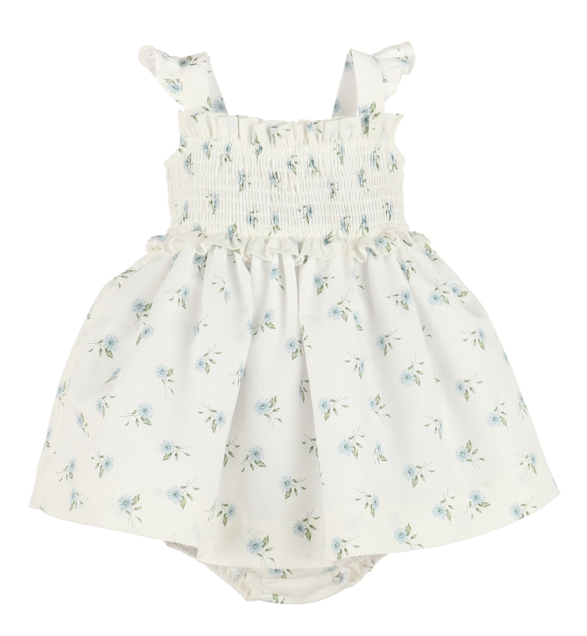 Blue Flower Dress