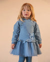 Atlantic Blue Tulle Dress