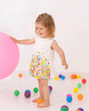 White Confetti Dress