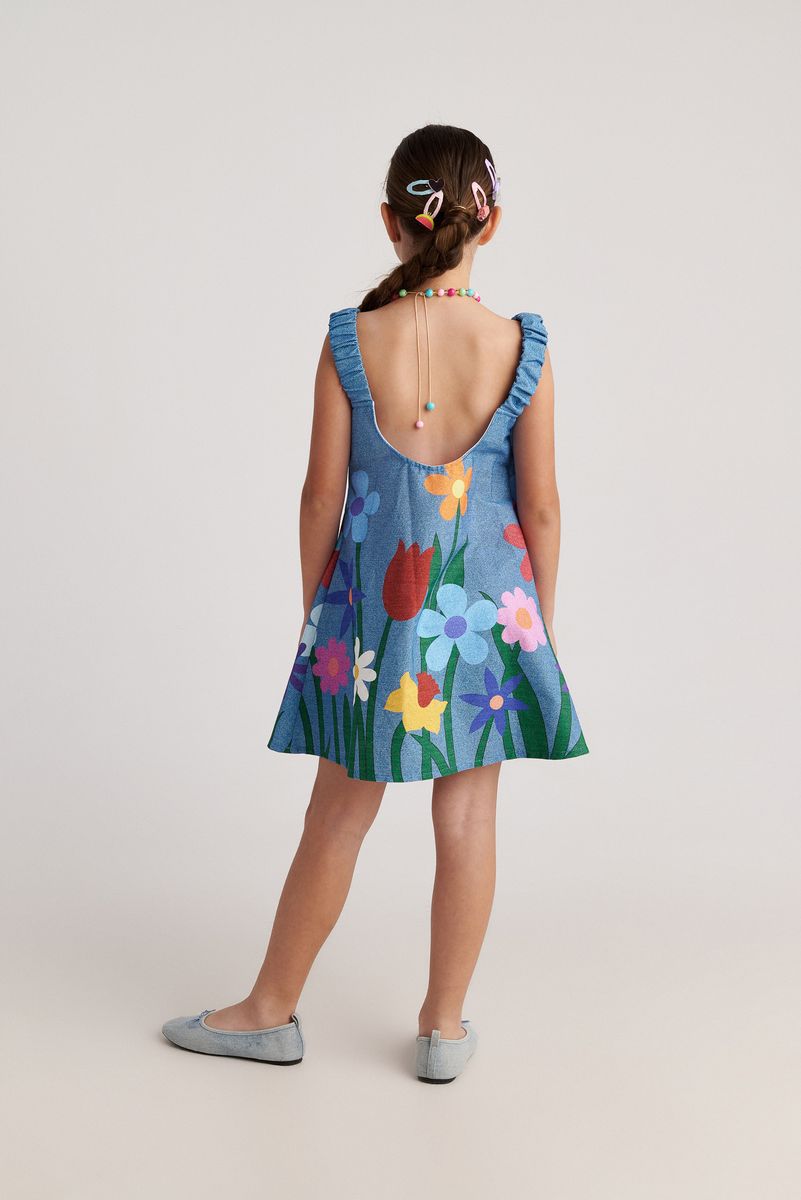 Multi Flower Dress