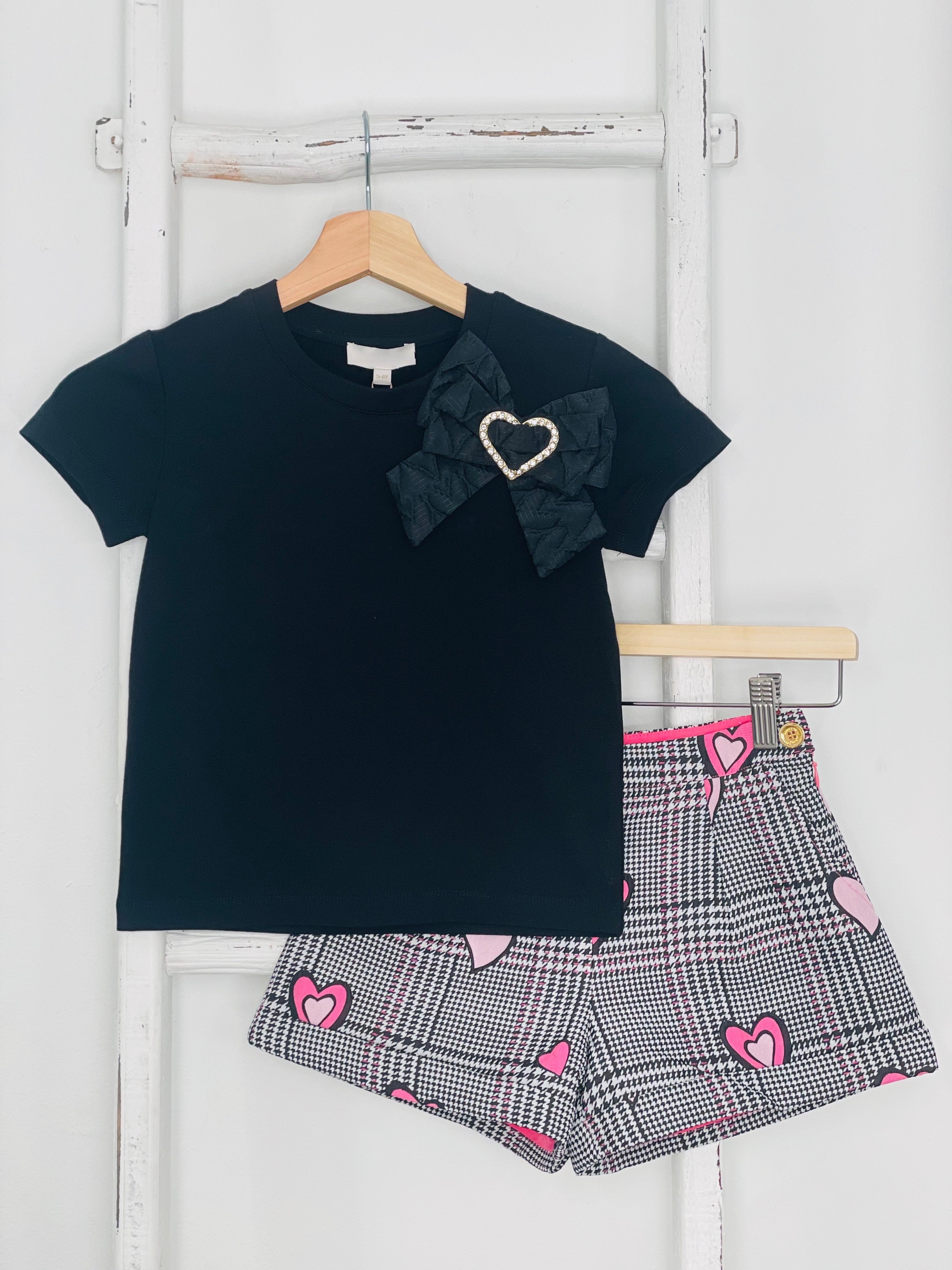 Houndstooth Jacquard Set