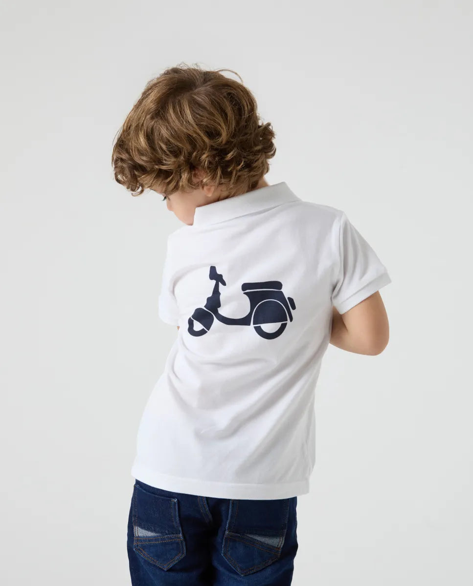 Classic White Polo