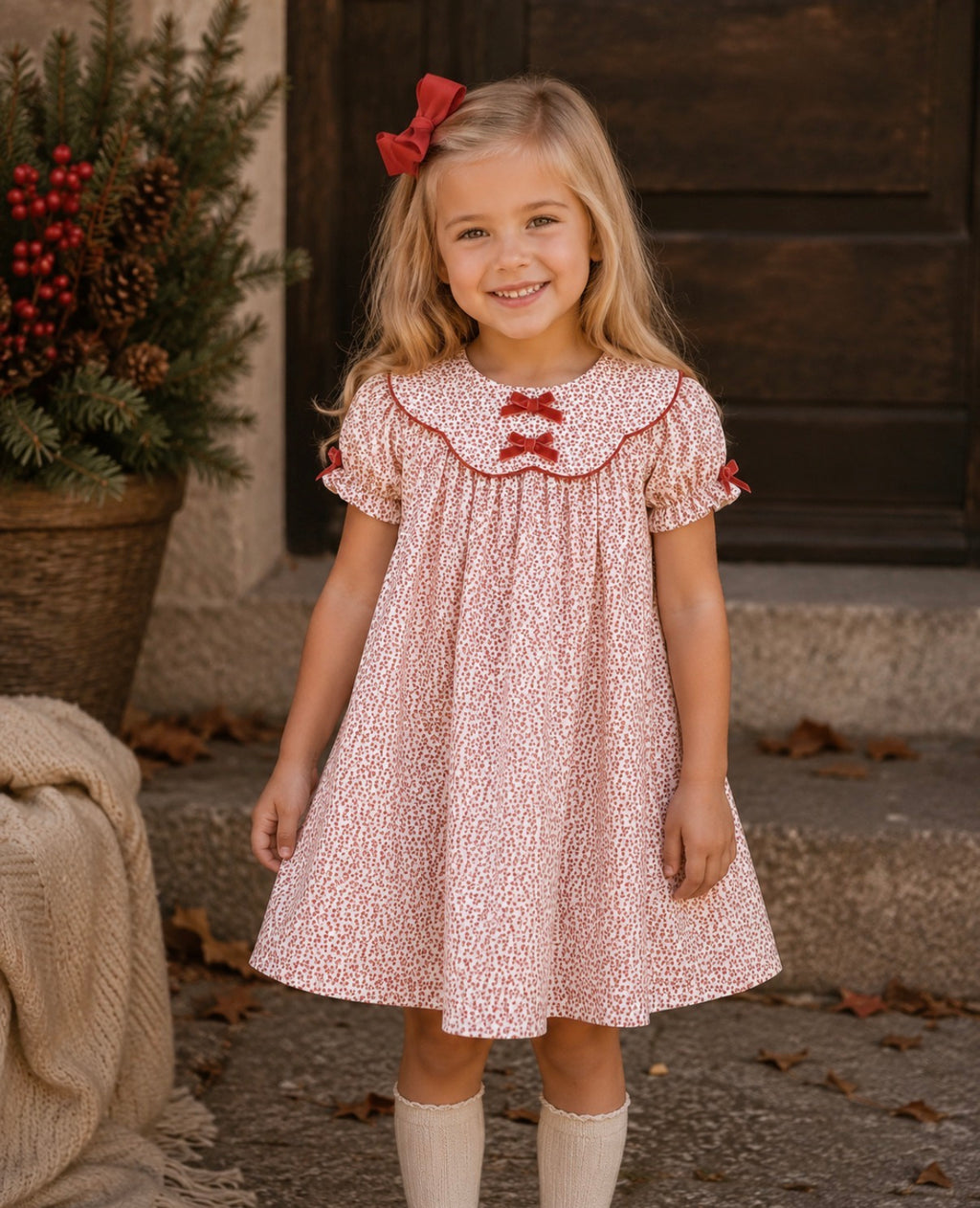 Lilly Scalloped Neck