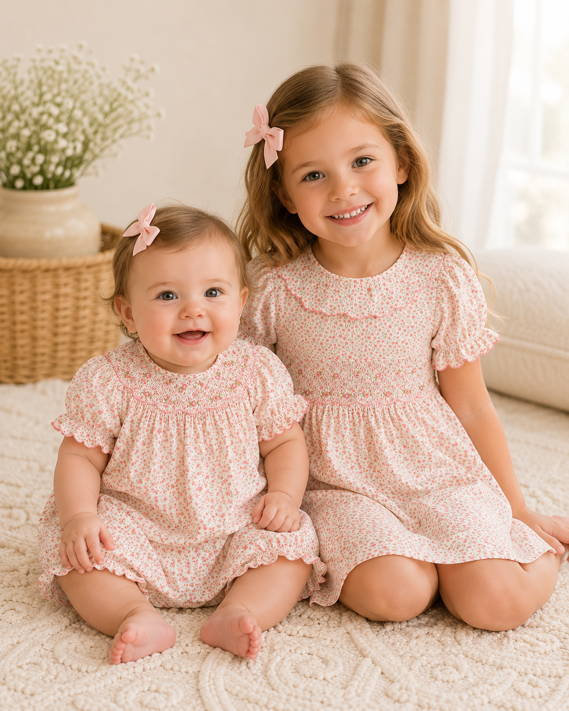 Forest Fairy Bishop Baby Dress