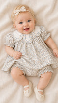 Petal Collar Flower Dress
