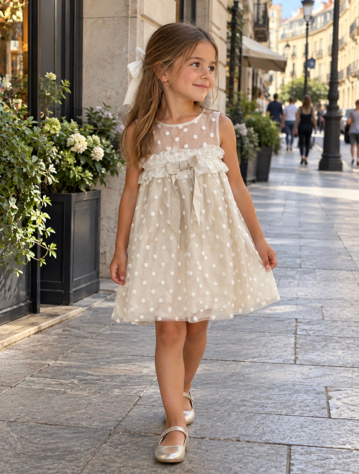 Charlotte Polka Dots Dress