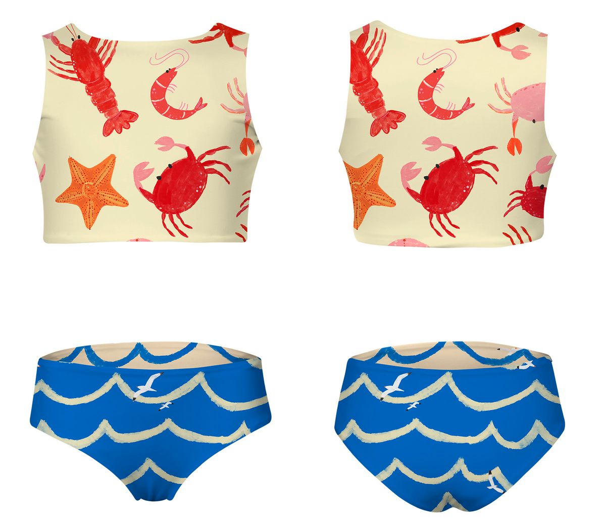 Pool Crustaceo Bikini