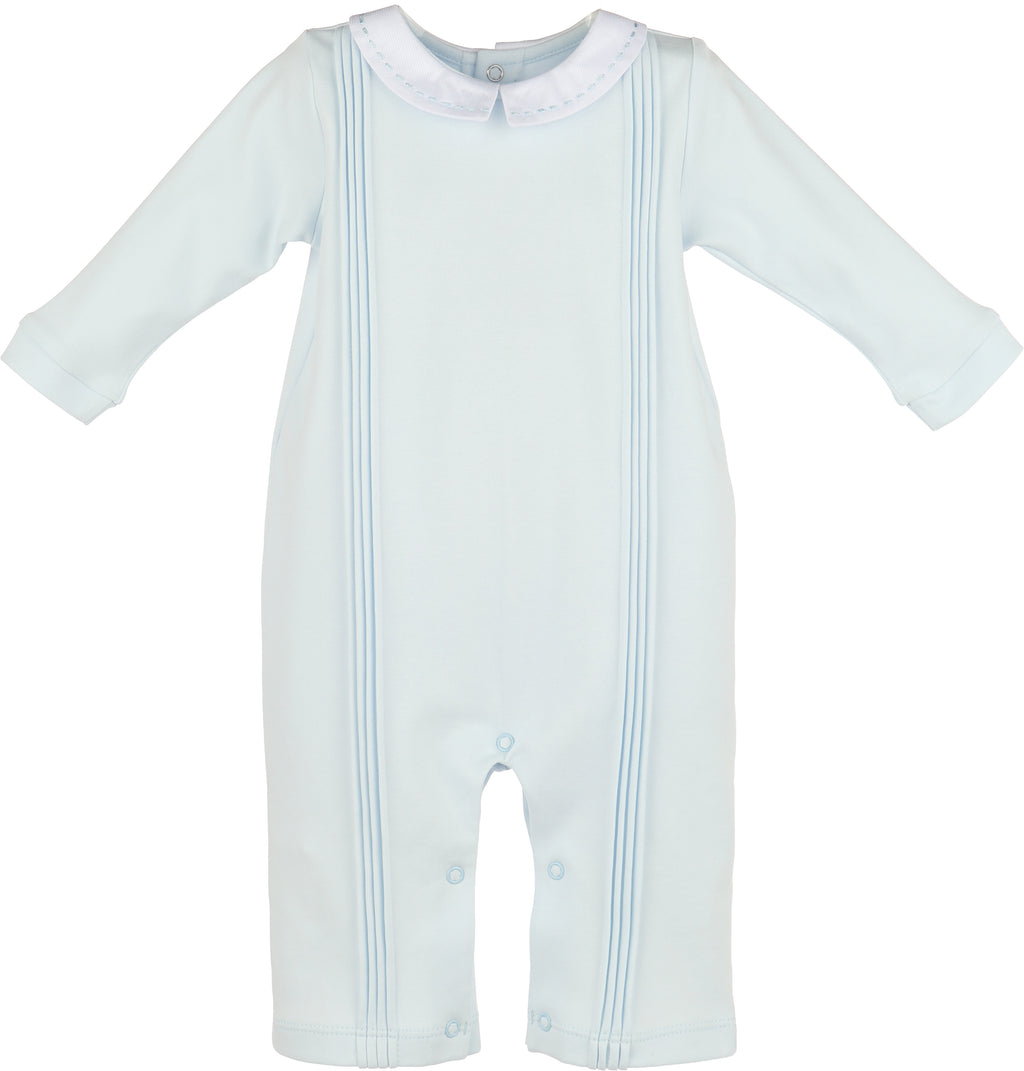 Warm Winter Blue Romper