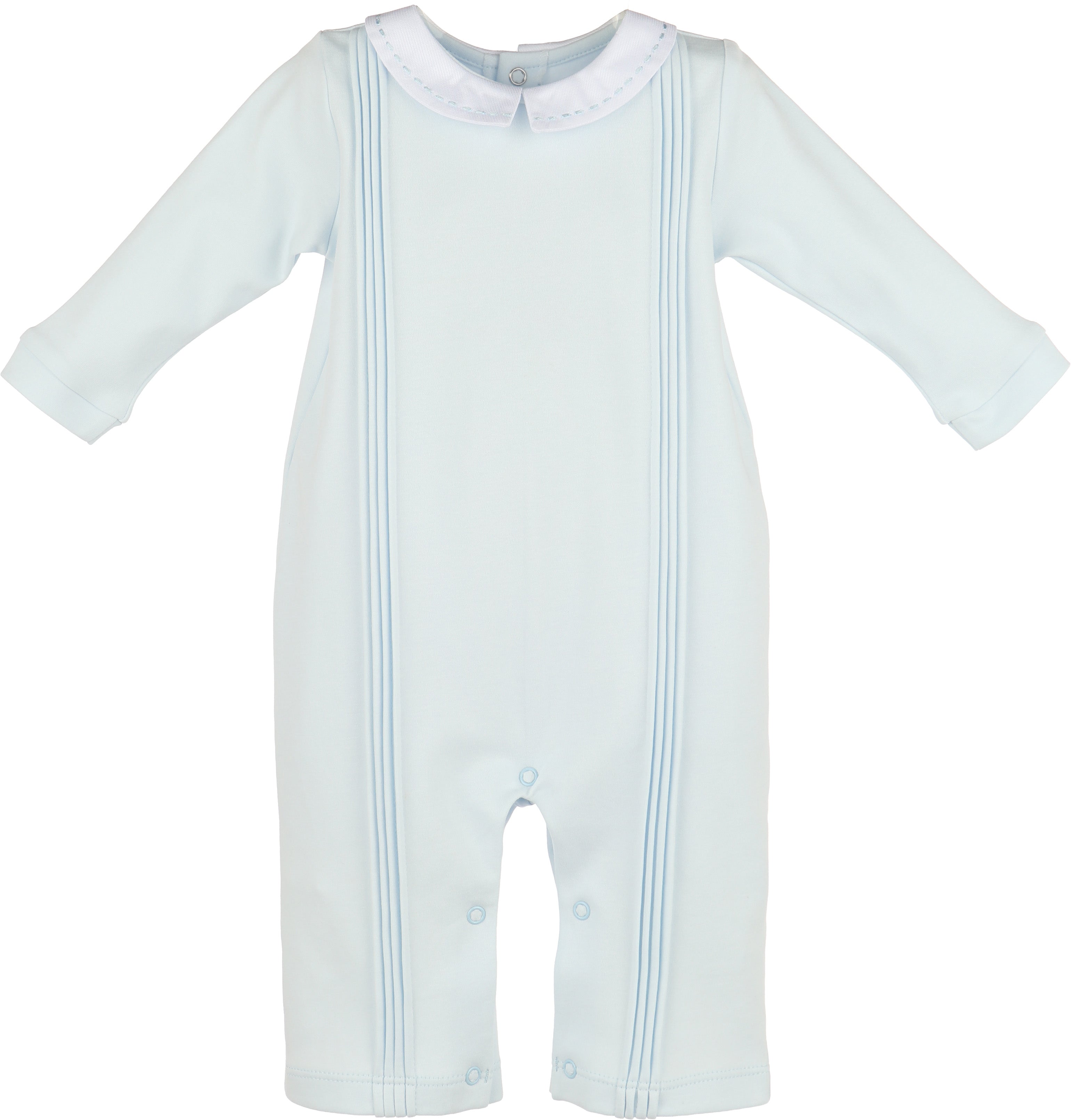 Warm Winter Blue Romper