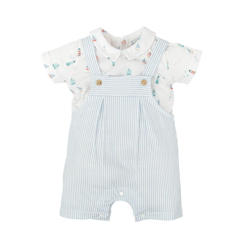 Little Sailor Stripe Romper