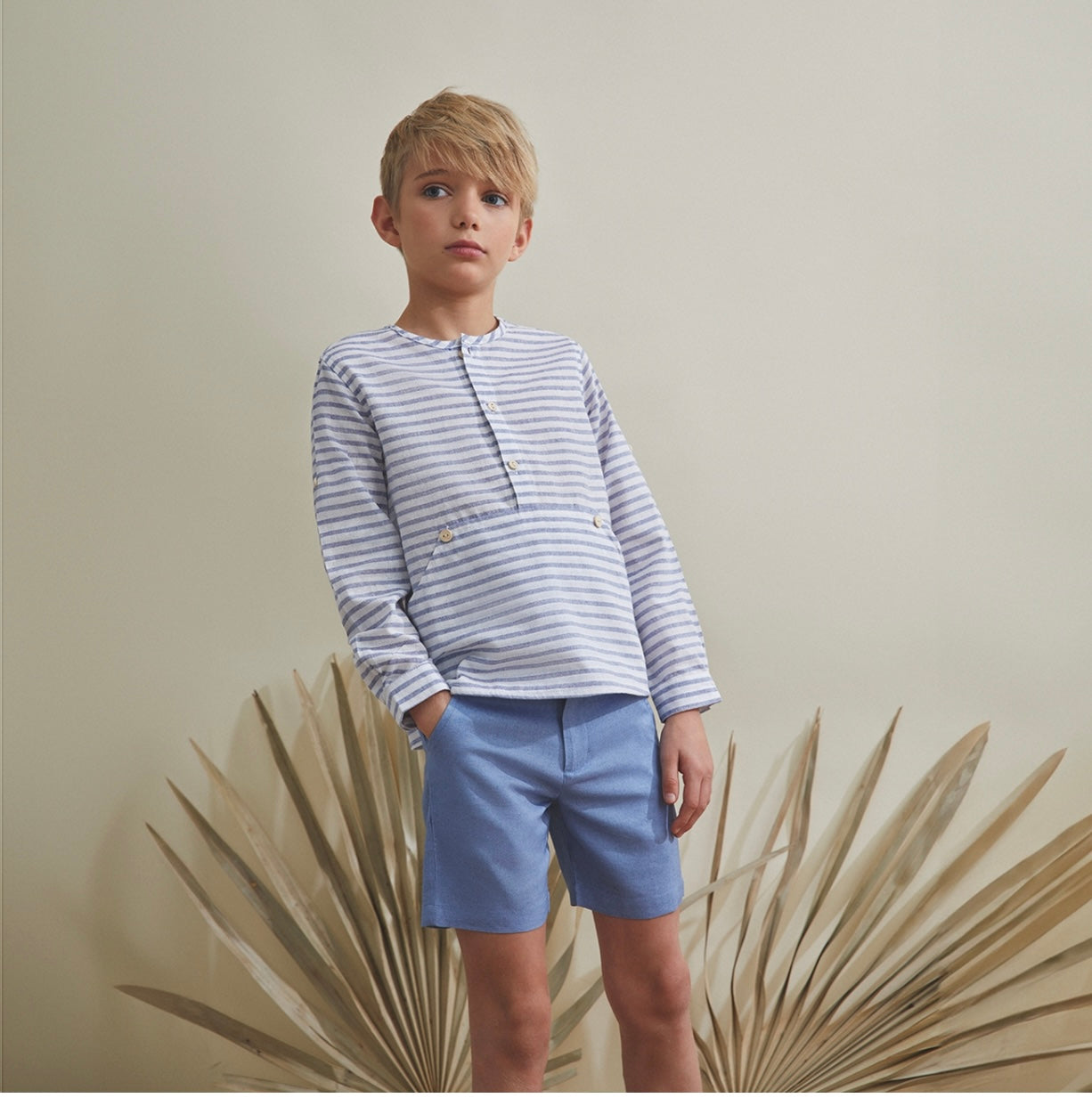 Long Sleeve Stripes Shirt