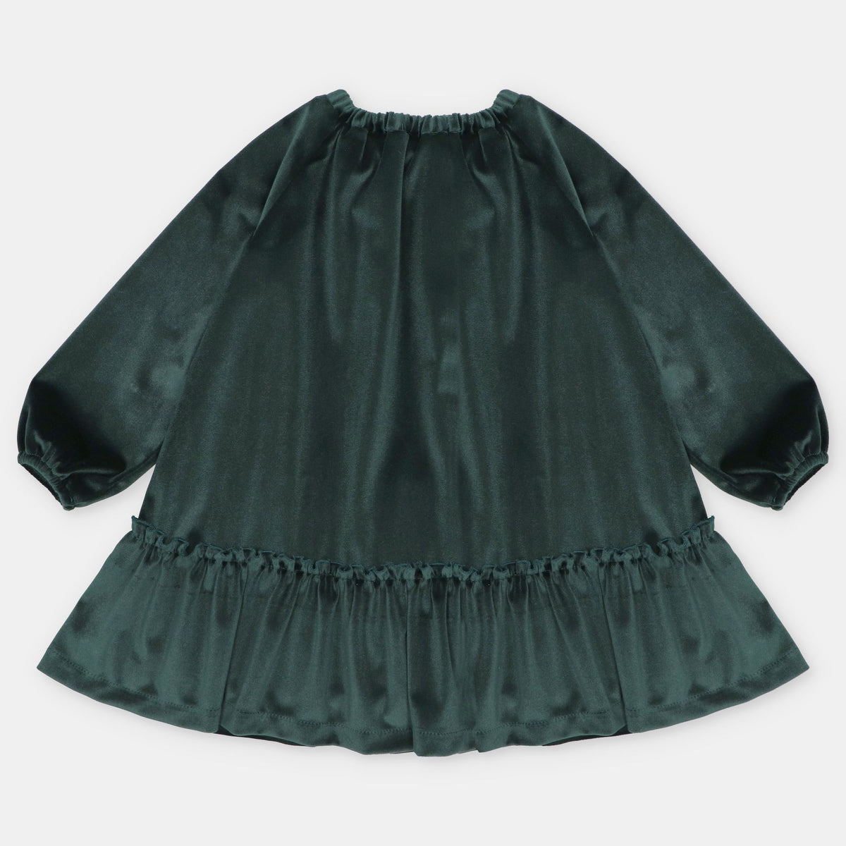 Ever Green Velvet Dress