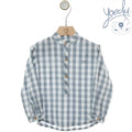 Bluebell Gingham Button-Up Shirt