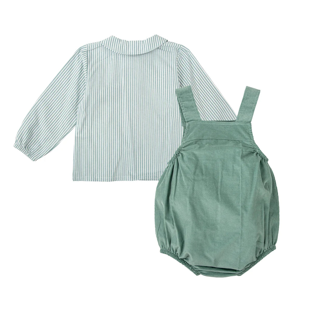 Sage stripes bubble