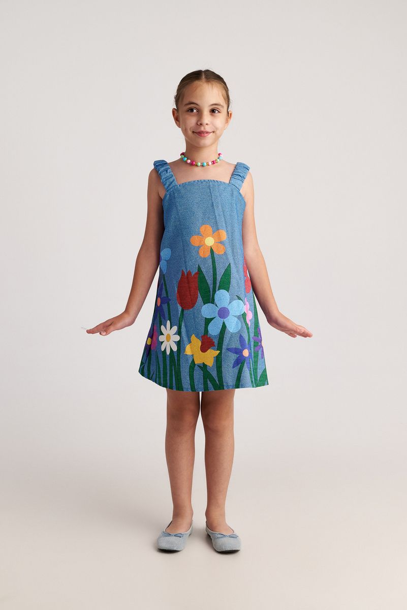 Multi Flower Dress
