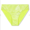 Neon Yellow Beaded Swimsuit