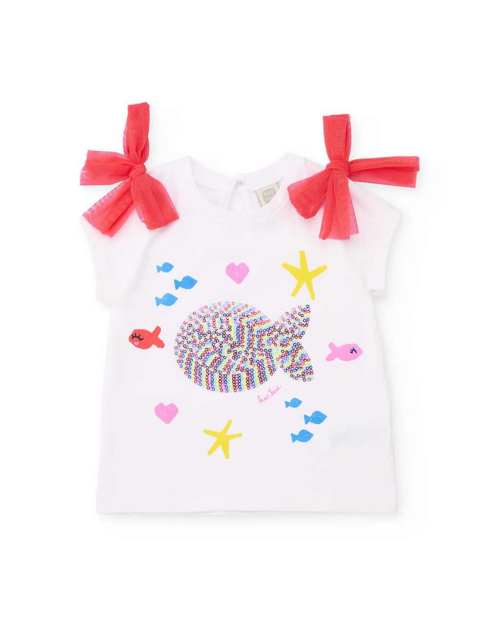 Fish Sequin Tulle Skirt Set