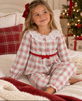 Girl Christmas Charm Plaid PJ