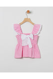 Pink Ghingham Short Set