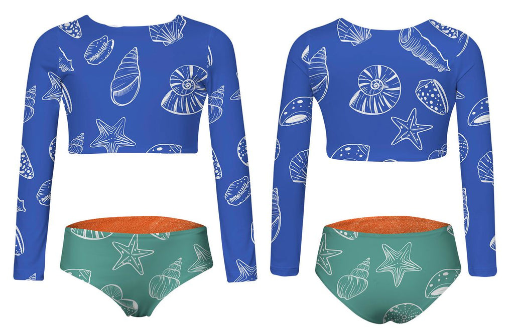 Arena De Playa Long Sleeve Bikini