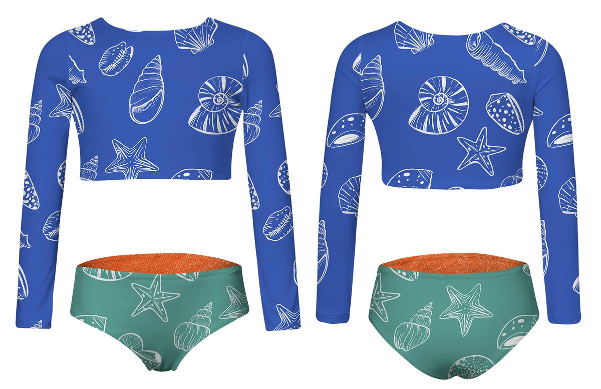Arena De Playa Long Sleeve Bikini