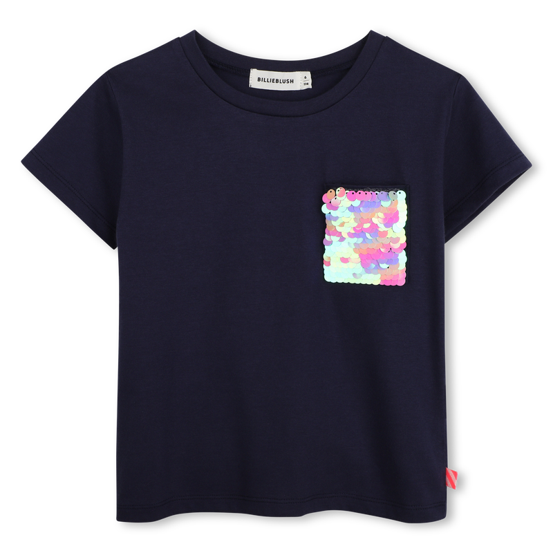 Sequin pocket top
