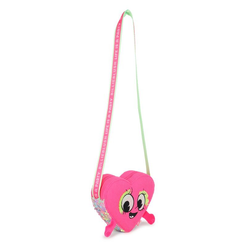 Happy Sequin Heart Bag
