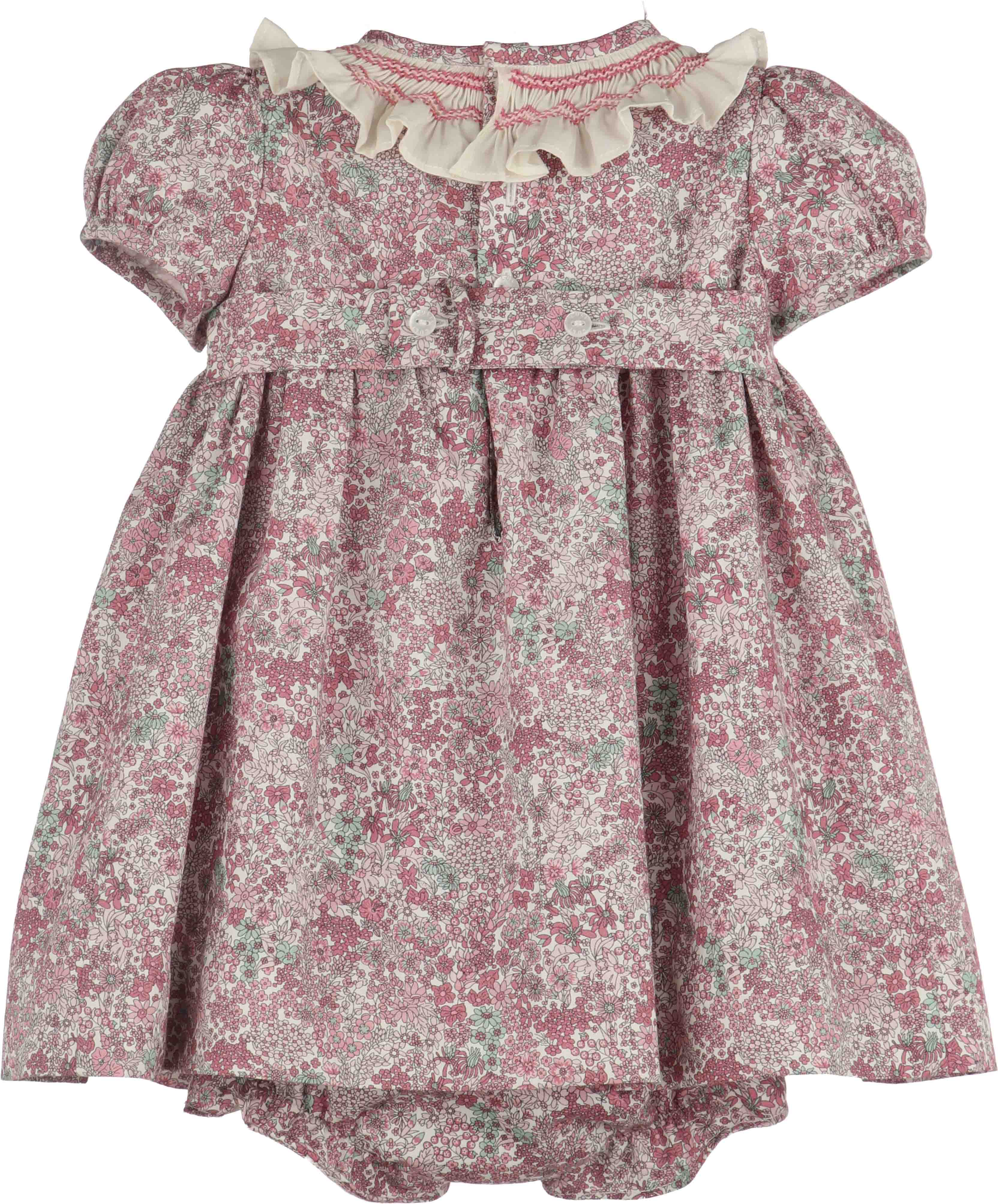 Fall Bloom Baby Pink Dress