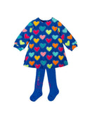 Multicolor Heart Dress