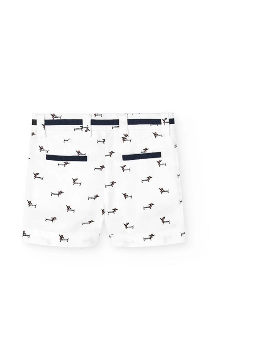 Wiener White Short