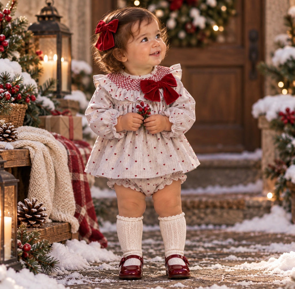 Winter SweetHeart Baby Dress
