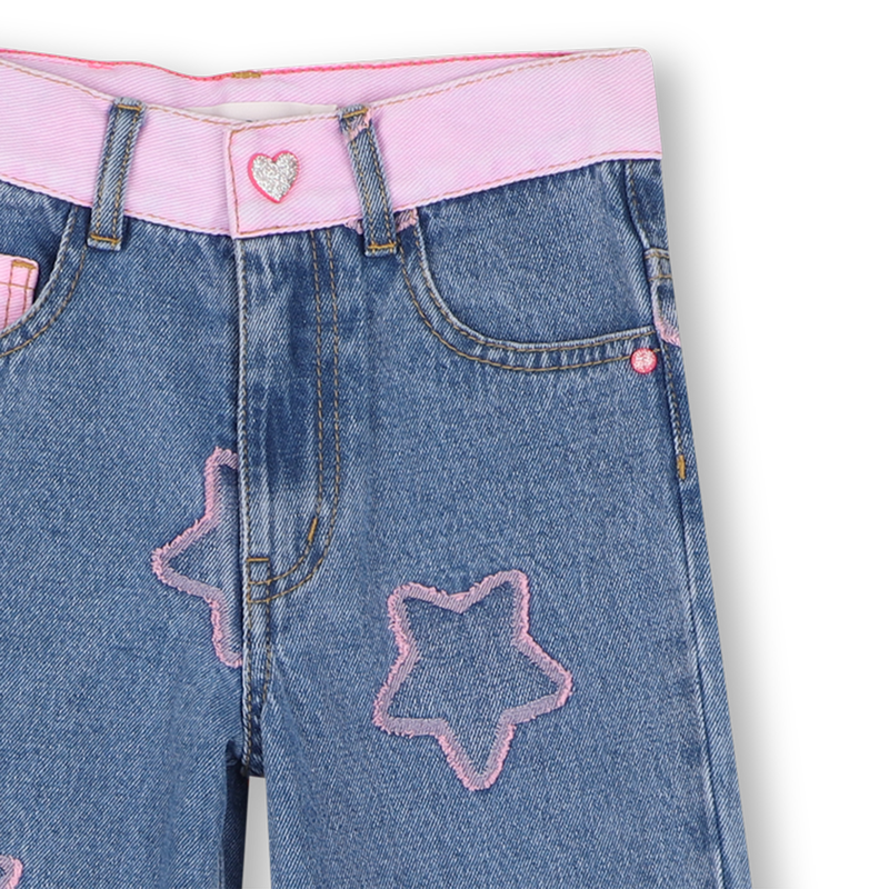 Heart Denim pant set