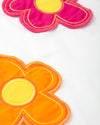 Tri Color Flower  Dress