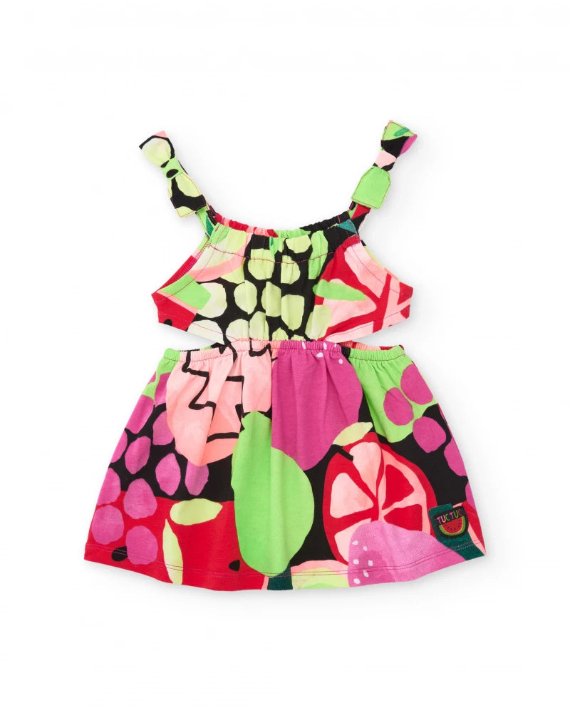 Fruit Cut-Out Dress