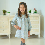 Blue Flower Liberty Dress