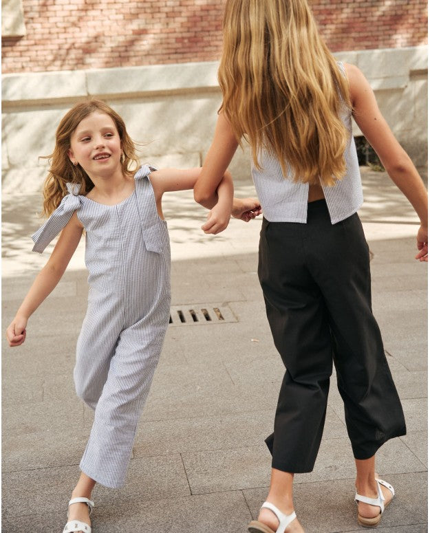 Shimmery Stripes Jumpsuit
