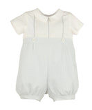 Frosty Boy romper