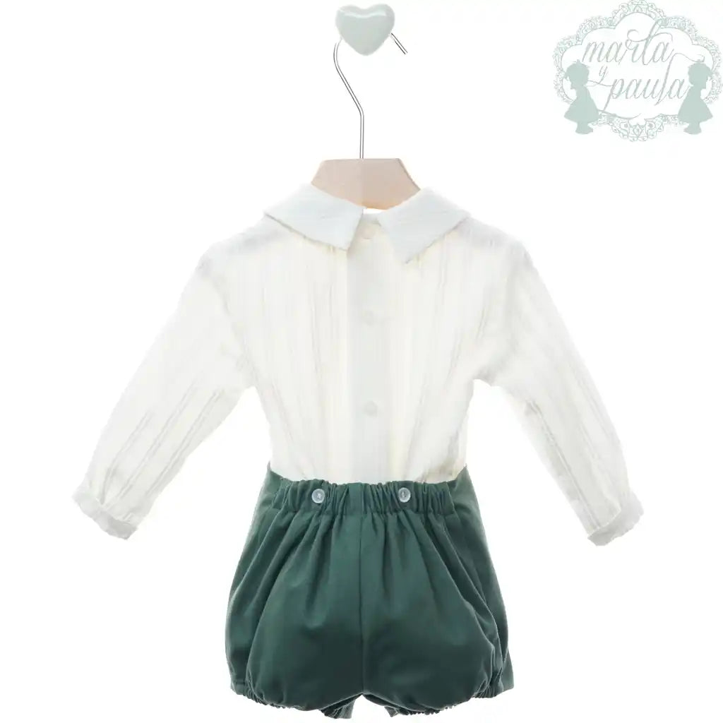 Oliver Sage Smocked Set