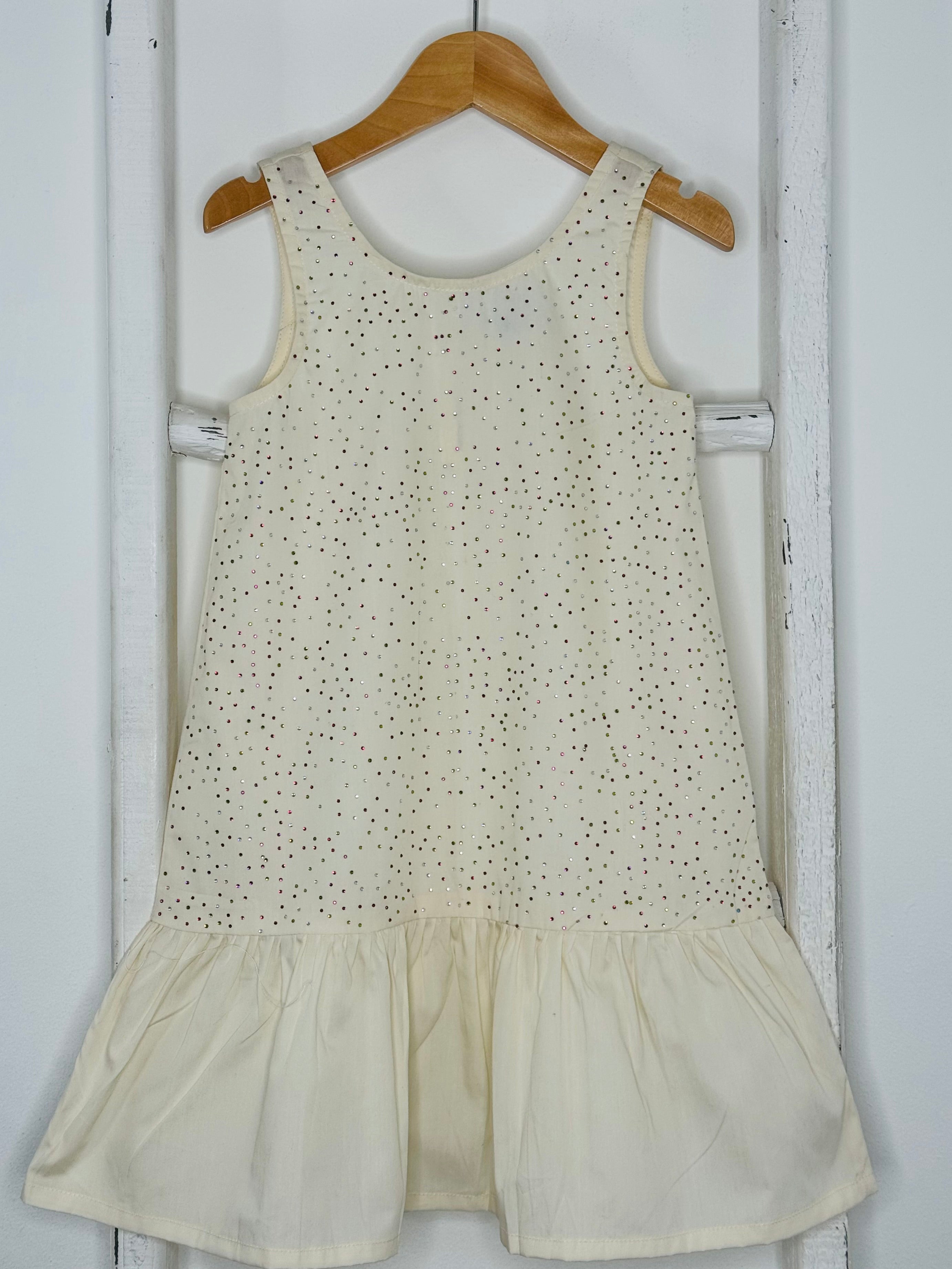 Ivory Rhinestone Dress